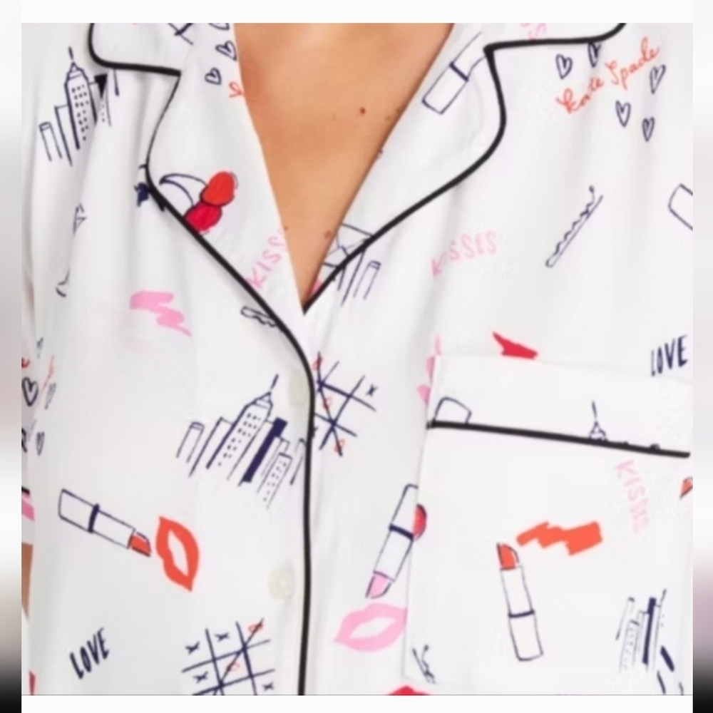 Kate Spade Pajama Set With Love - L - Picture 2 of 3